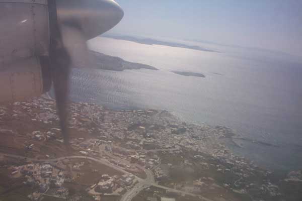 Leaving Mykonos - See you in August   :-)