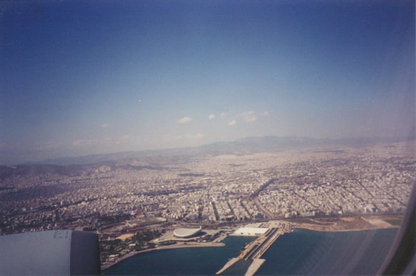 A bird's eye view of Athens